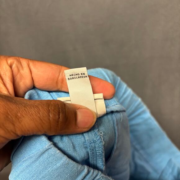 A New Day Linen Pants NWT Lounge Resort Summer Beachy Vacation Elastic Waist - Picture 8 of 14